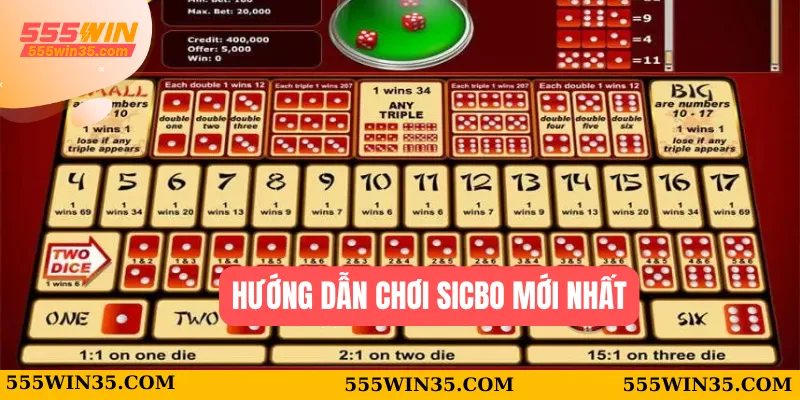 Hướng dẫn chơi Sicbo mới nhất