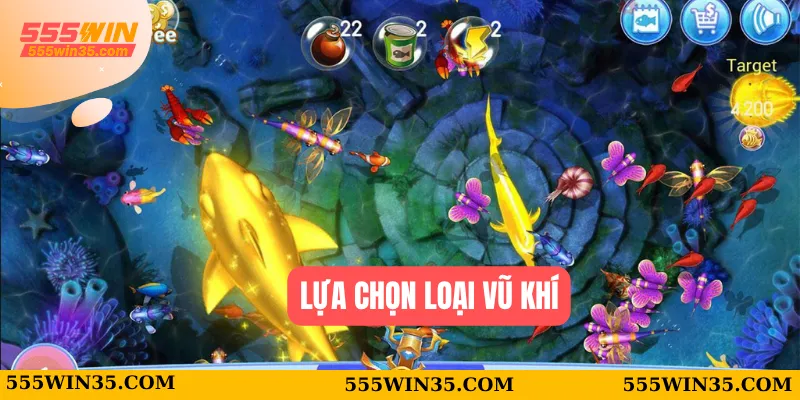 Lựa chọn loại vũ khí 